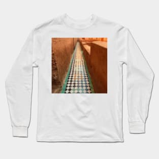 Moroccan Tiles Long Sleeve T-Shirt